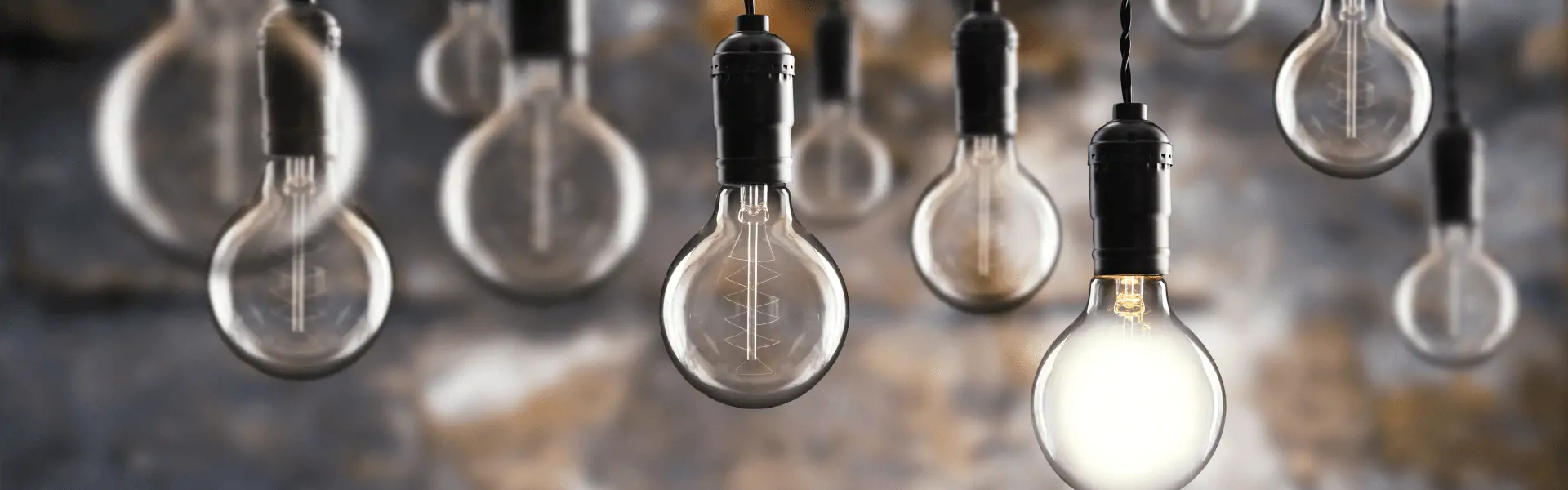 Lightbulbs Banner
